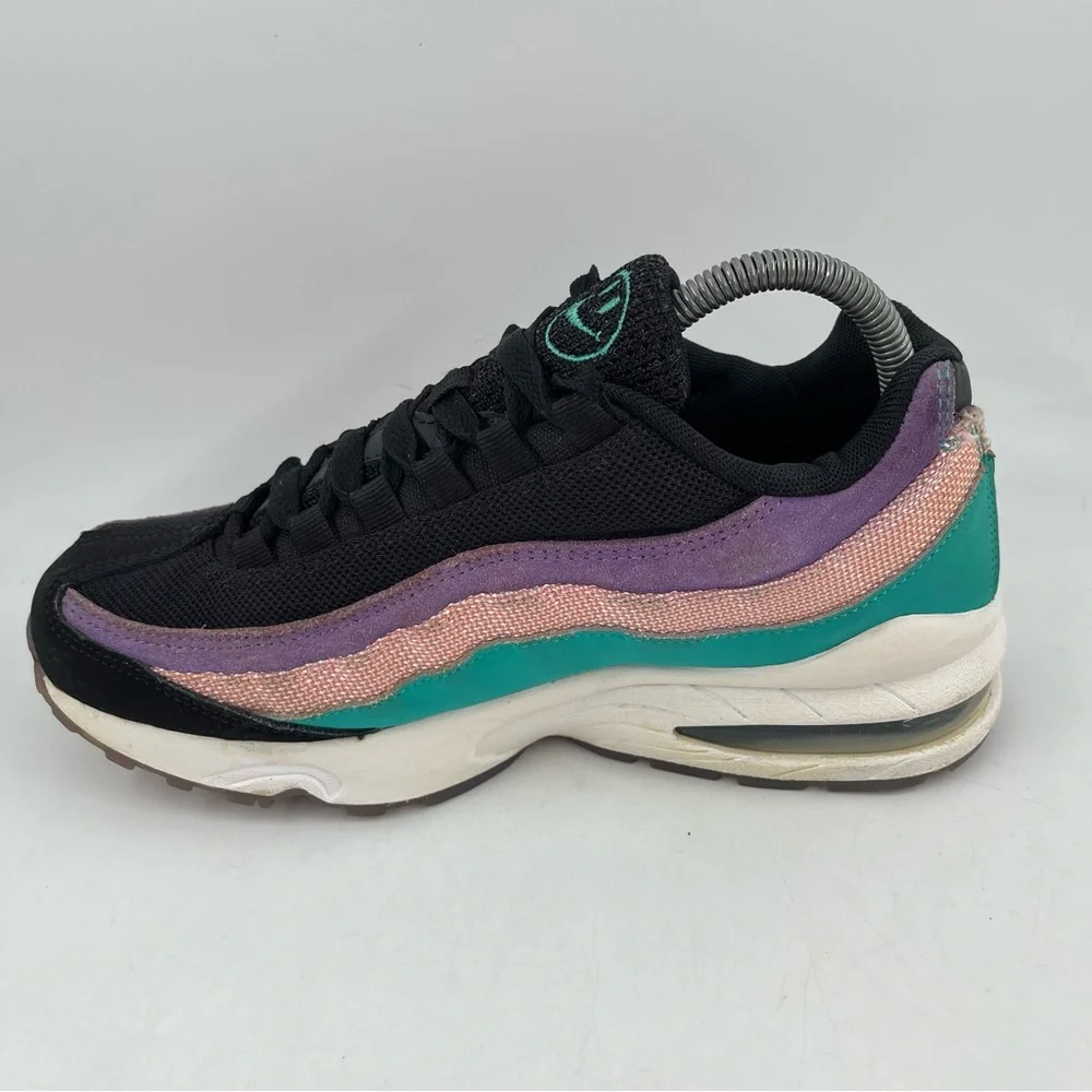 Nike Unisex Big Kids Air Max 95 GS “Have a Nike Day” Multicolor Shoes - Size 7 Y
